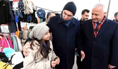 Cumhur İttifakı Aziziye Belediye Başkan Adayı Eyüp Tavlaşoğlu, Esnaf Ziyaretleri Gerçekleştirdi