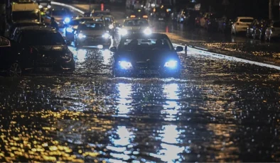 Ankara, Nevşehir, Aksaray ve diğer illerde sağanak yağış etkili oldu